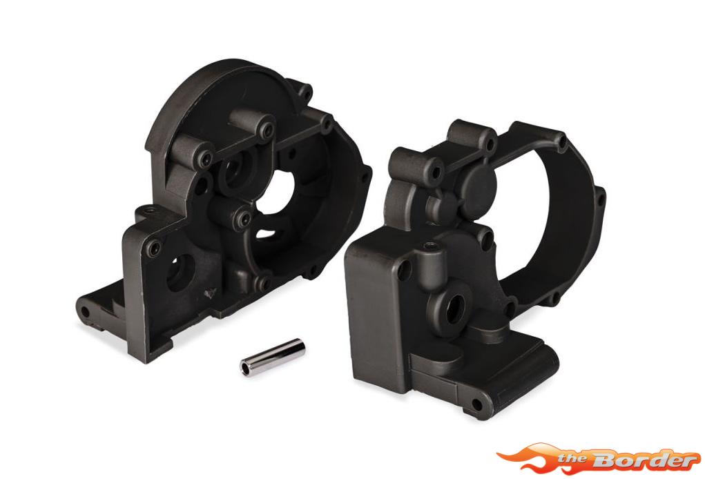 Traxxas Gearbox Halves Left & Right (Black) 3691-BLK