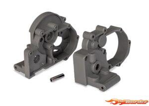 Traxxas Gearbox Halves Left & Right (Slate Gray) 3691-SLGRY