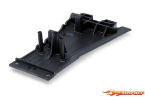 Traxxas Slash 2WD Lower Chassis, Low CG (Steel Gray) 5831-STGRY
