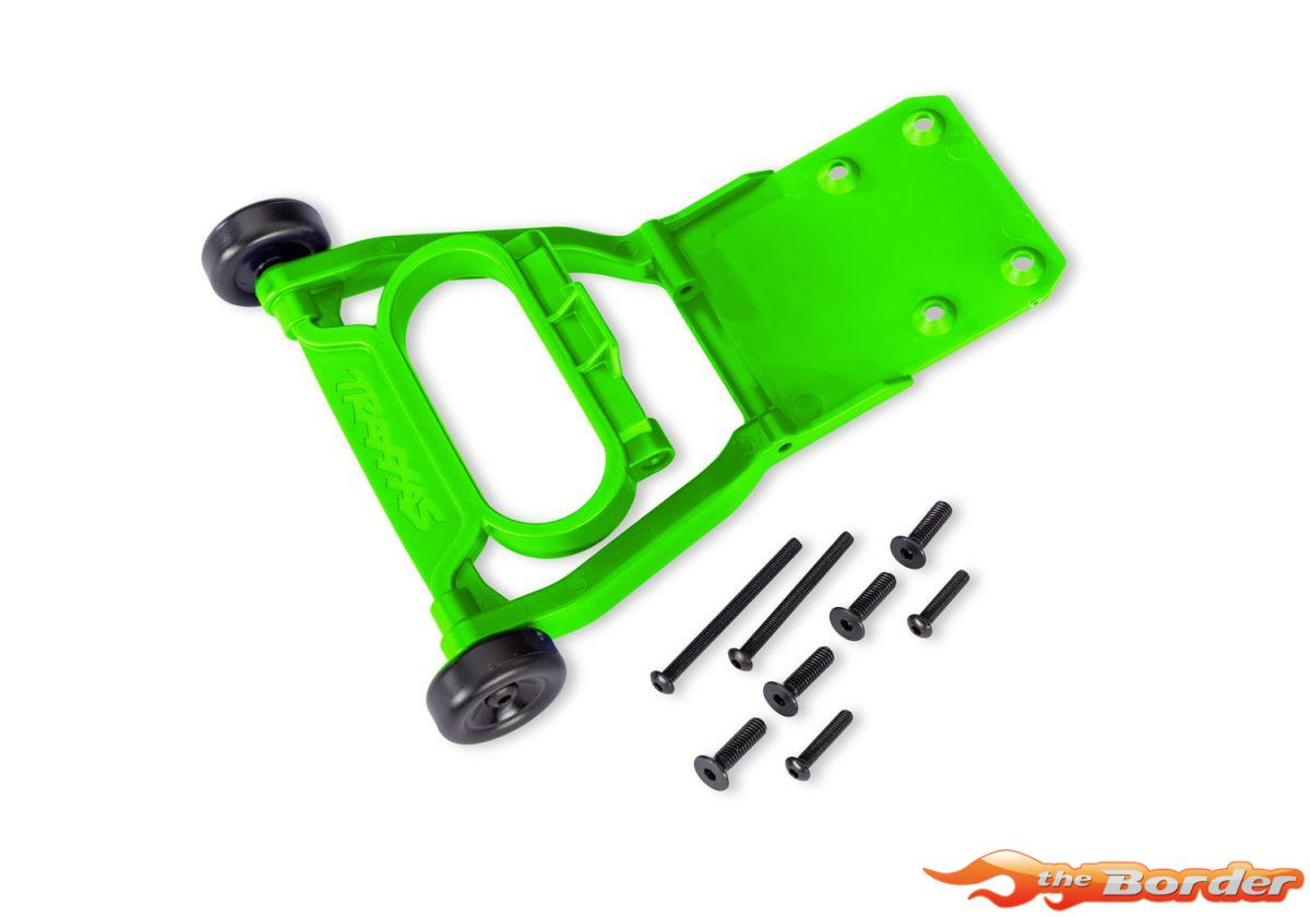Traxxas Wheelie Bar (Assembled, Green, voor 3695A) 3763-GRN