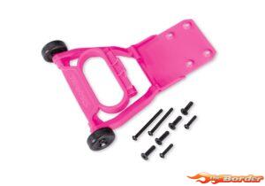 Traxxas Wheelie Bar (Assembled, Pink, voor 3695A) 3763-PINK