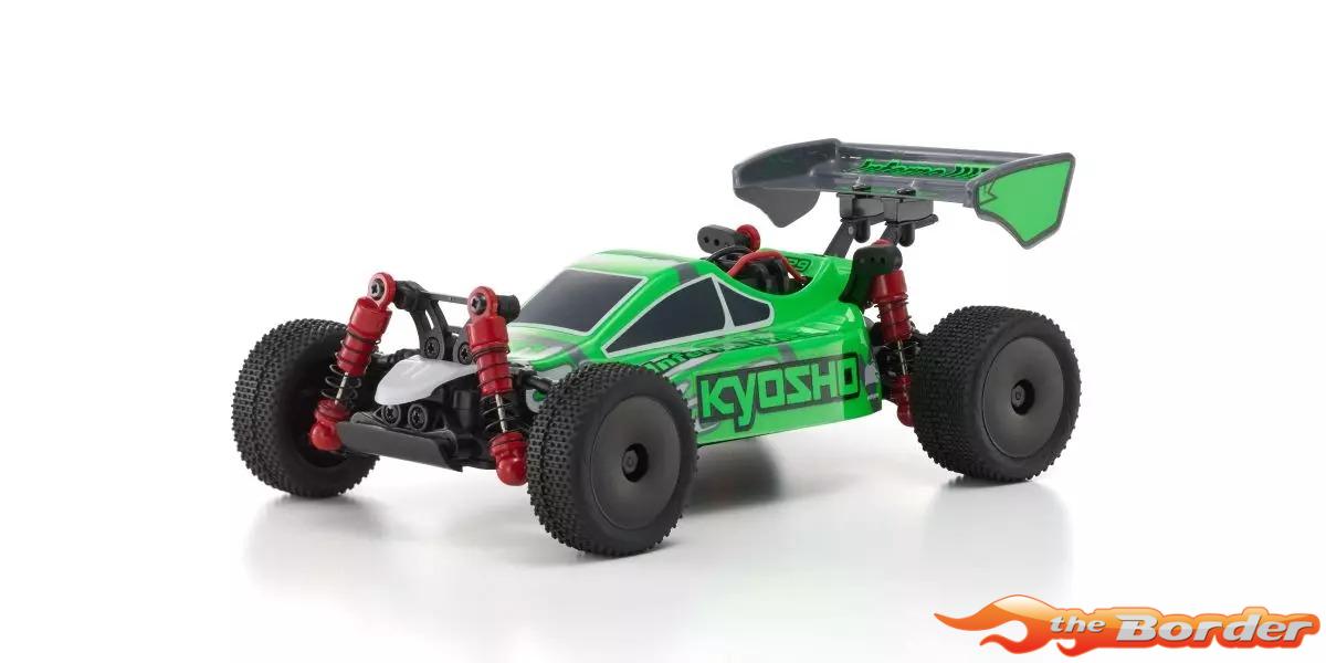 Kyosho Mini-Z Buggy MB010 Readyset INFERNO 4WD MP9 TKI Green 32097WGR - Afbeelding 6