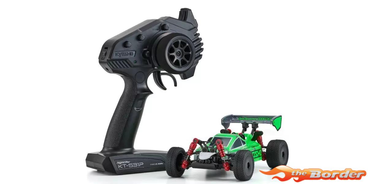 Kyosho Mini-Z Buggy MB010 Readyset INFERNO 4WD MP9 TKI Green 32097WGR