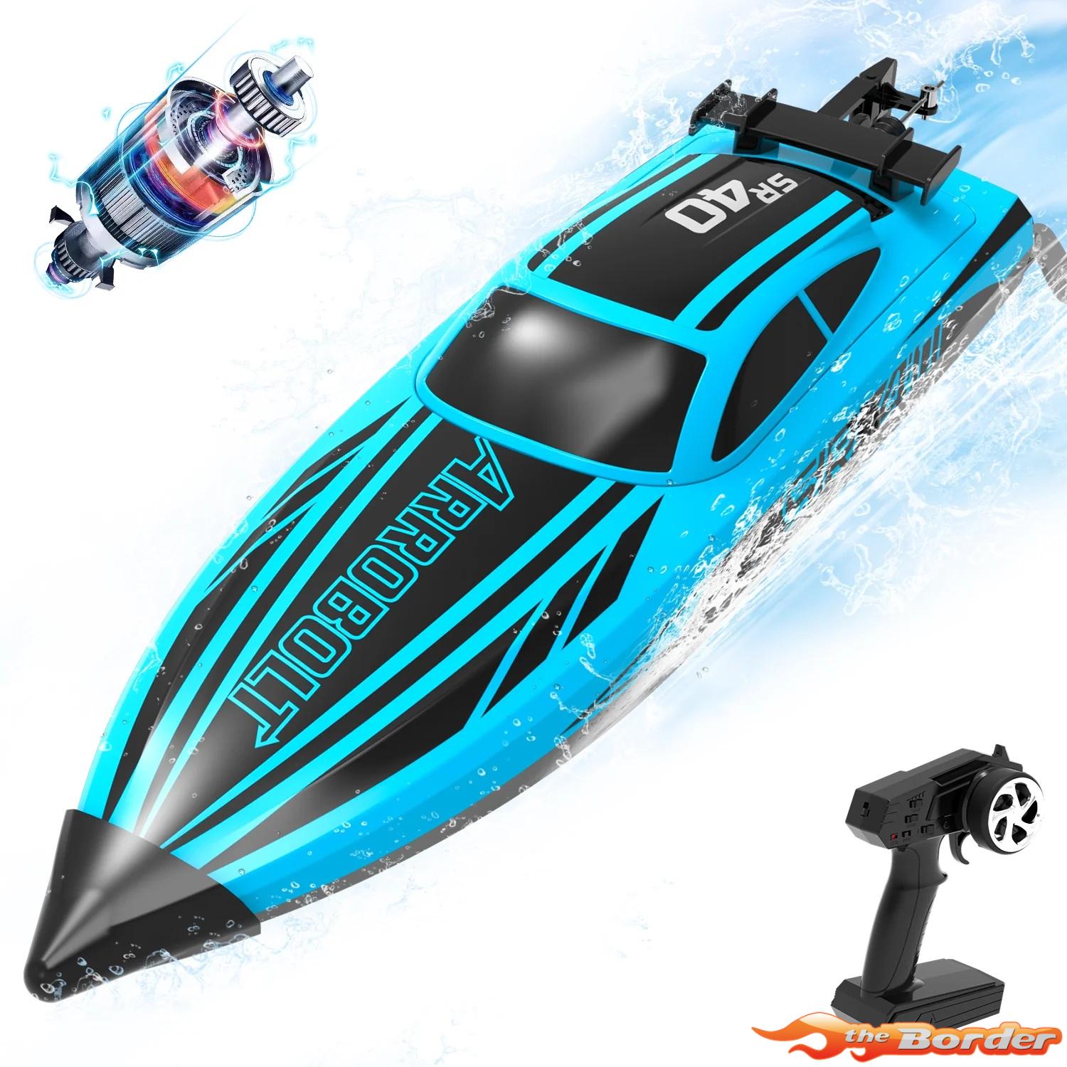 Volantex Arrobolt SR40 Brushless Boot 40cm (50km/u) - Blauw V797-5B-BL