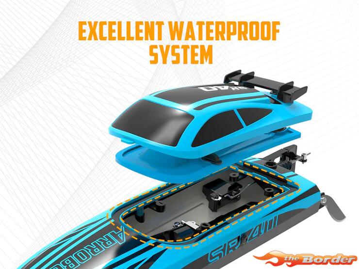 Volantex Arrobolt SR40 Brushless Boot 40cm (50km/u) - Groen V797-5G-BL