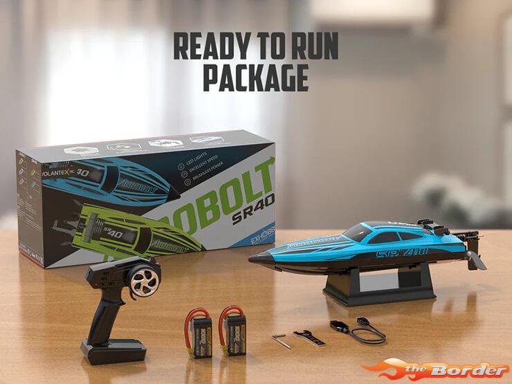 Volantex Arrobolt SR40 Brushless Boot 40cm (50km/u) - Groen V797-5G-BL - Afbeelding 7