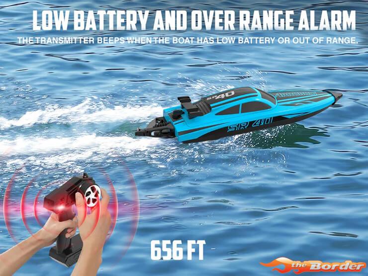 Volantex Arrobolt SR40 Brushless Boot 40cm (50km/u) - Groen V797-5G-BL - Afbeelding 8
