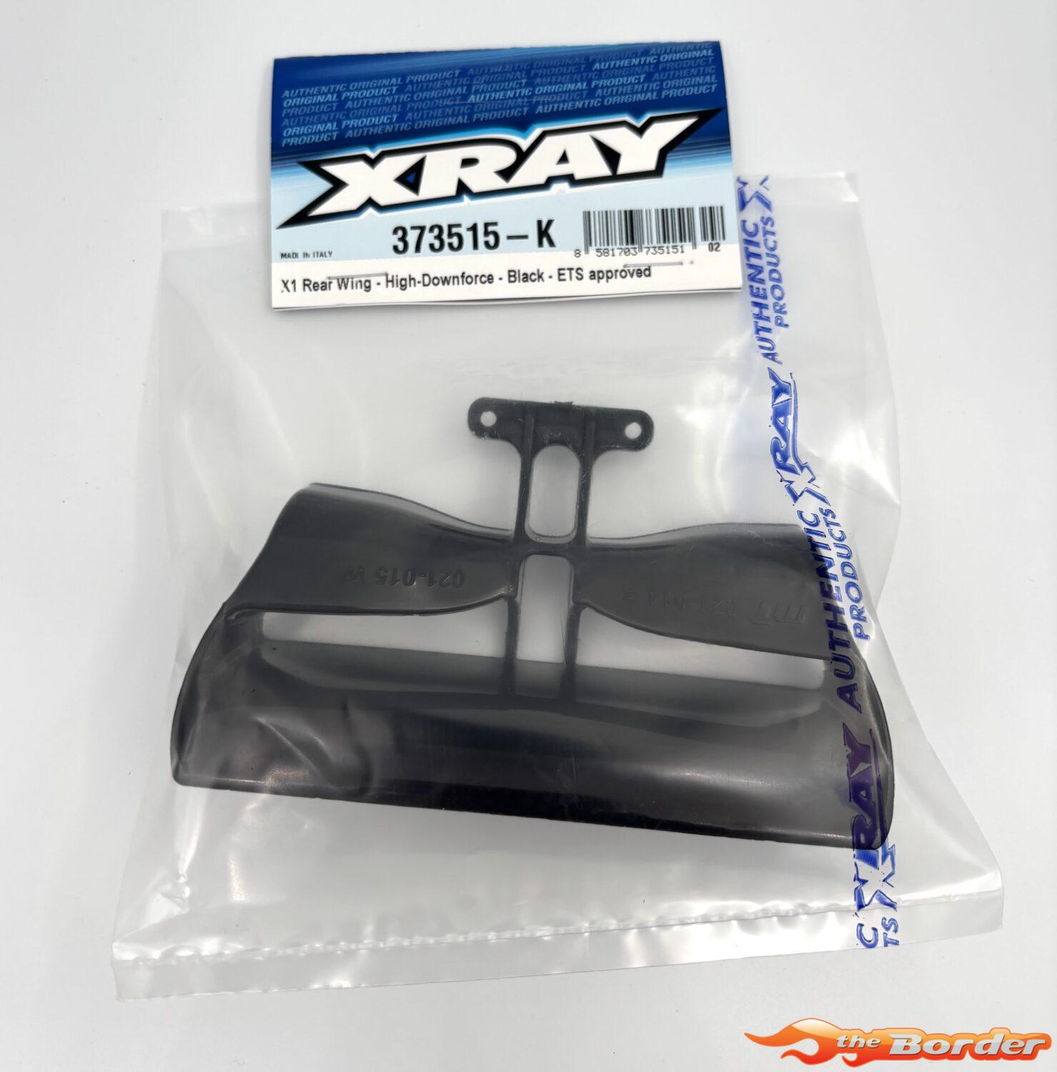 XRAY Rear Wing - High-Downforce - Black ETS Approved 373515-K