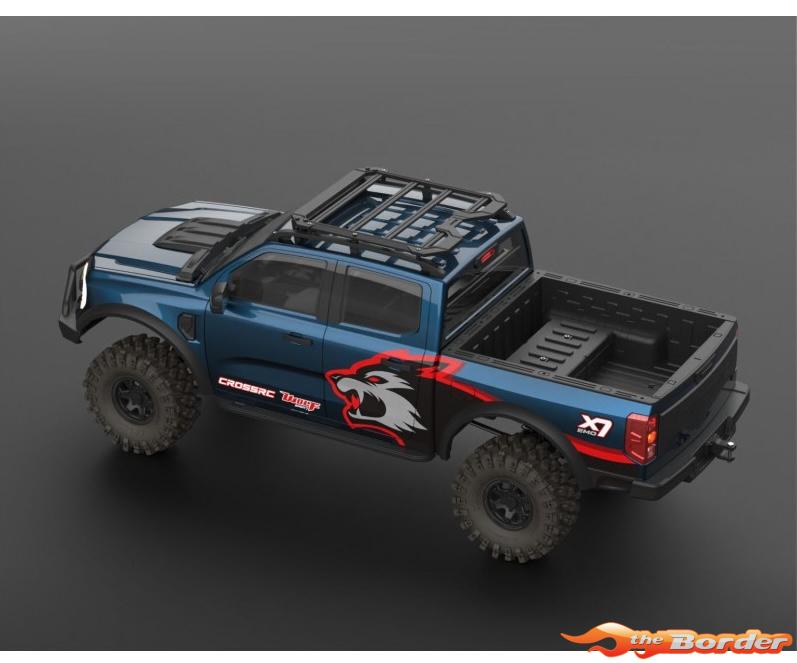 CrossRC Crawling RTR EMO X7 Brushless Blue 1/8 90100273 - Afbeelding 14