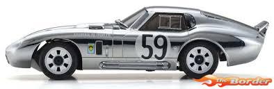 Kyosho First Mini-Z 1/28 Shelby Cobra Datona Chrome 66611C - Afbeelding 4