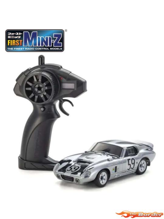 Kyosho First Mini-Z 1/28 Shelby Cobra Datona Chrome 66611C