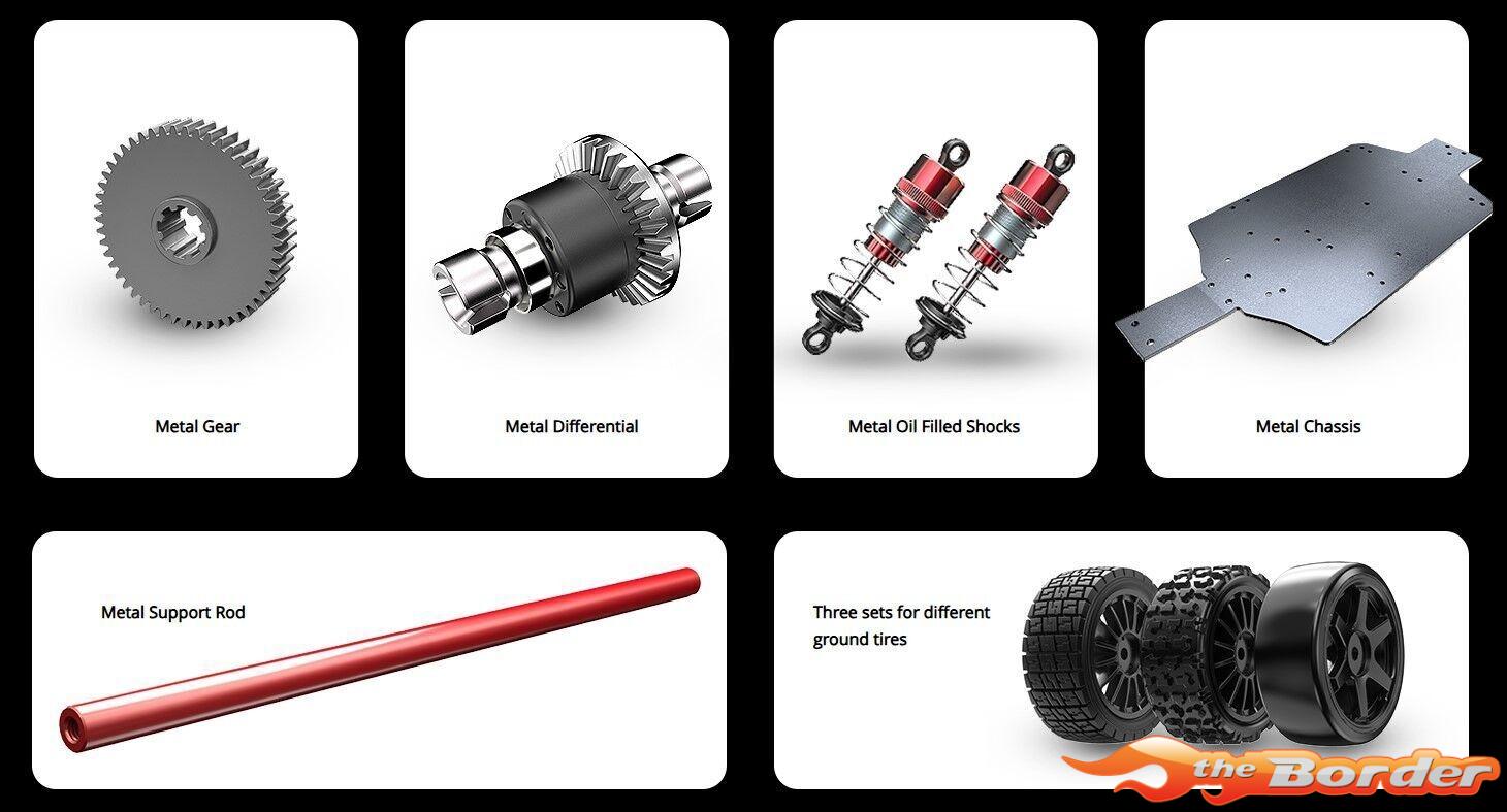 MJX Hyper Go Citroen C3 WRC 4WD RTR 1/14 14303 - Afbeelding 12