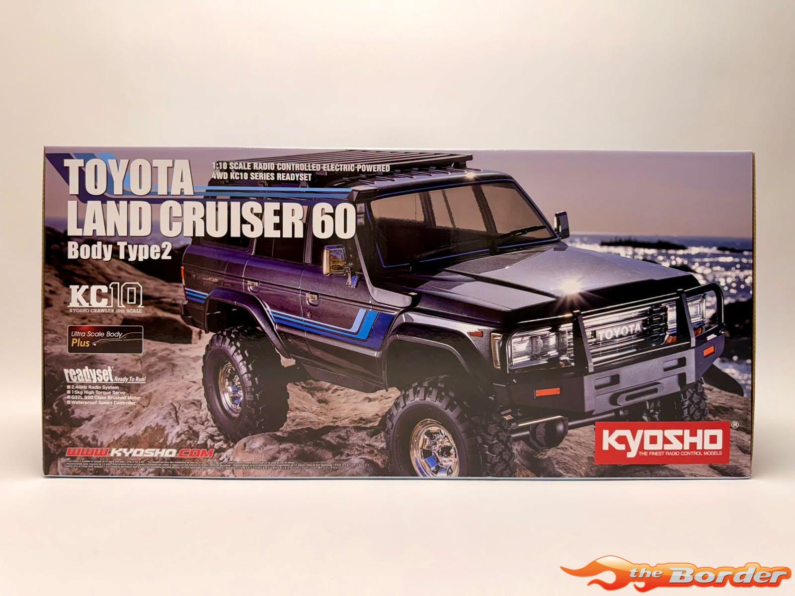 Kyosho 1/10 KC10 Toyota Land Cruiser 60 Crawler RTR Blue 34801T2B - Afbeelding 7