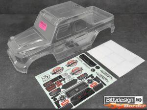 BittyDesign W464 1/10 Clear Crawler Body 12.3" (313mm) CR-W464