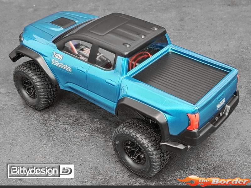 Bittydesign T400 1/18 Clear Lexan Body for TRX-4M BD-TRX-18WT400