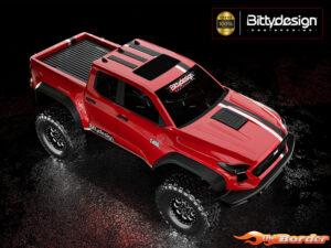Bittydesign T400 1/18 Clear Lexan Body for TRX-4M BD-TRX-18WT400