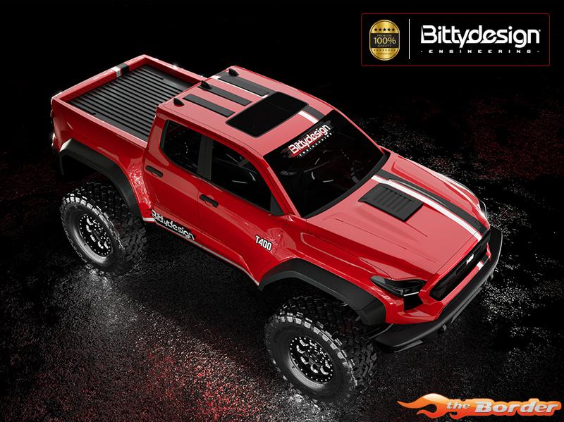 Bittydesign T400 1/18 Clear Lexan Body for TRX-4M BD-TRX-18WT400