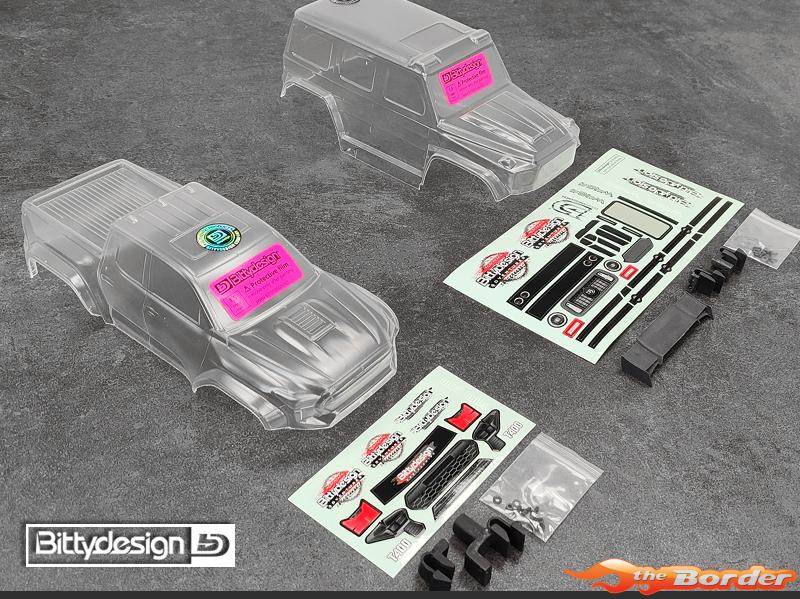 Bittydesign W464 1/18 Clear Lexan Body for TRX-4M BD-TRX-W464