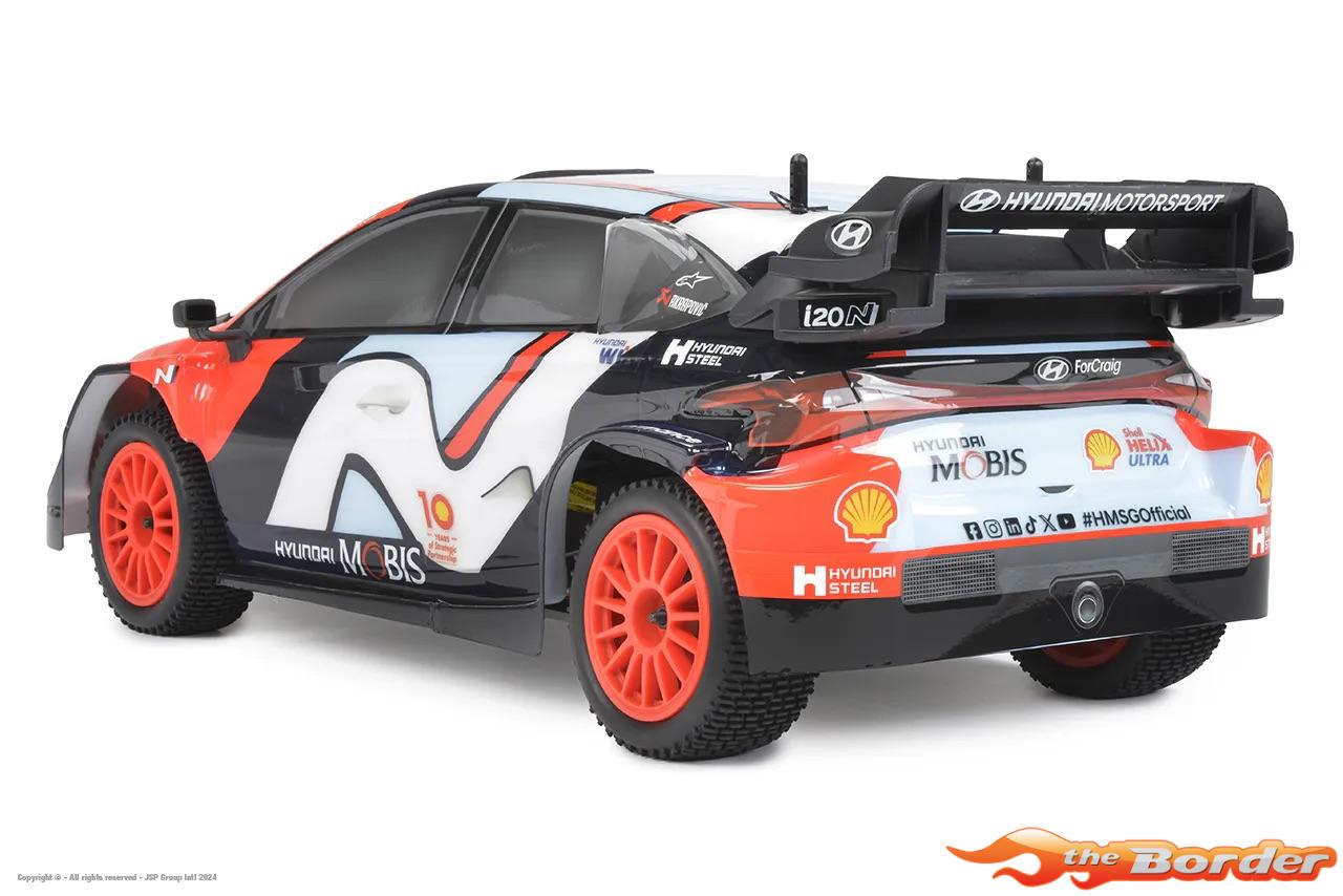Carisma M48S Hyundai i20N Rally1 Hybrid 1/18 Brushless RTR CA-90168 - Afbeelding 6