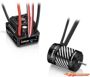 Hobbywing Ezrun MAX10 G2S 80A Combo with 3652SD 5400kV G3 3.17mm Shaft 38010208