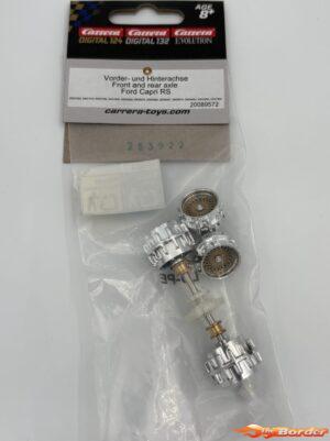 Carrera 132 Front & Rear Axle Set Ford Capri RS 89572