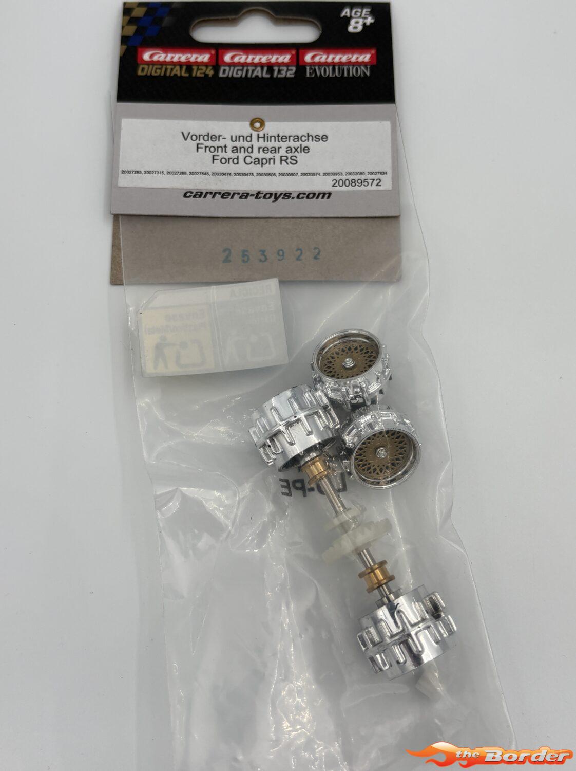 Carrera 132 Front & Rear Axle Set - Ford Capri RS 89572