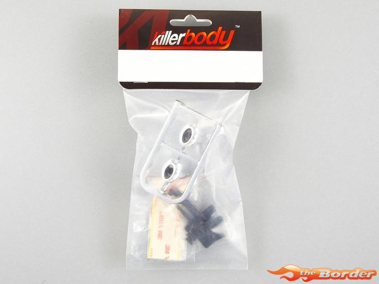 KillerBody Chrome Exhaust Set Type A w/o Led KB48282 - Afbeelding 2