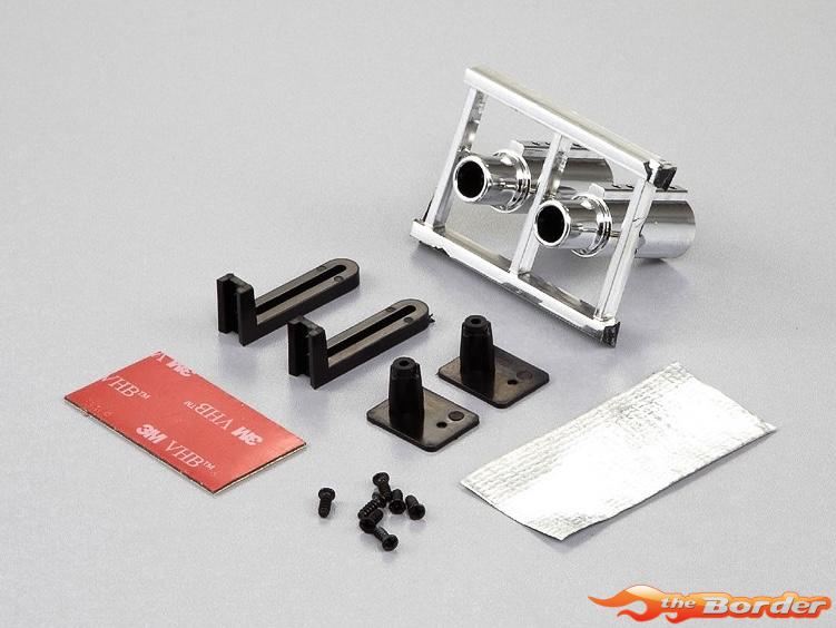 KillerBody Chrome Exhaust Set Type C w/o Led KB48284