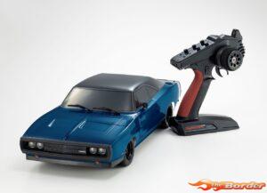 Kyosho 1/10 RTR 4WD Fazer FZ02 Dodge Charger 1970 Tuned Blue 34475T1B