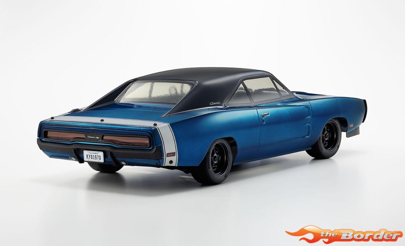Kyosho 1/10 RTR 4WD Fazer FZ02 Dodge Charger 1970 Tuned Blue 34475T1B - Afbeelding 3