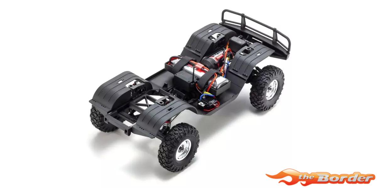 Kyosho 1/10 KC10 Toyota Land Cruiser 60 Crawler RTR Blue 34801T2B - Afbeelding 5