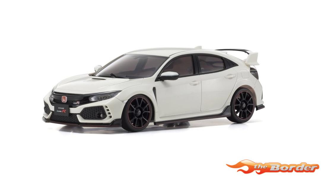 Kyosho Mini-Z AWD Honda Civic Type R White 32661W - Afbeelding 3