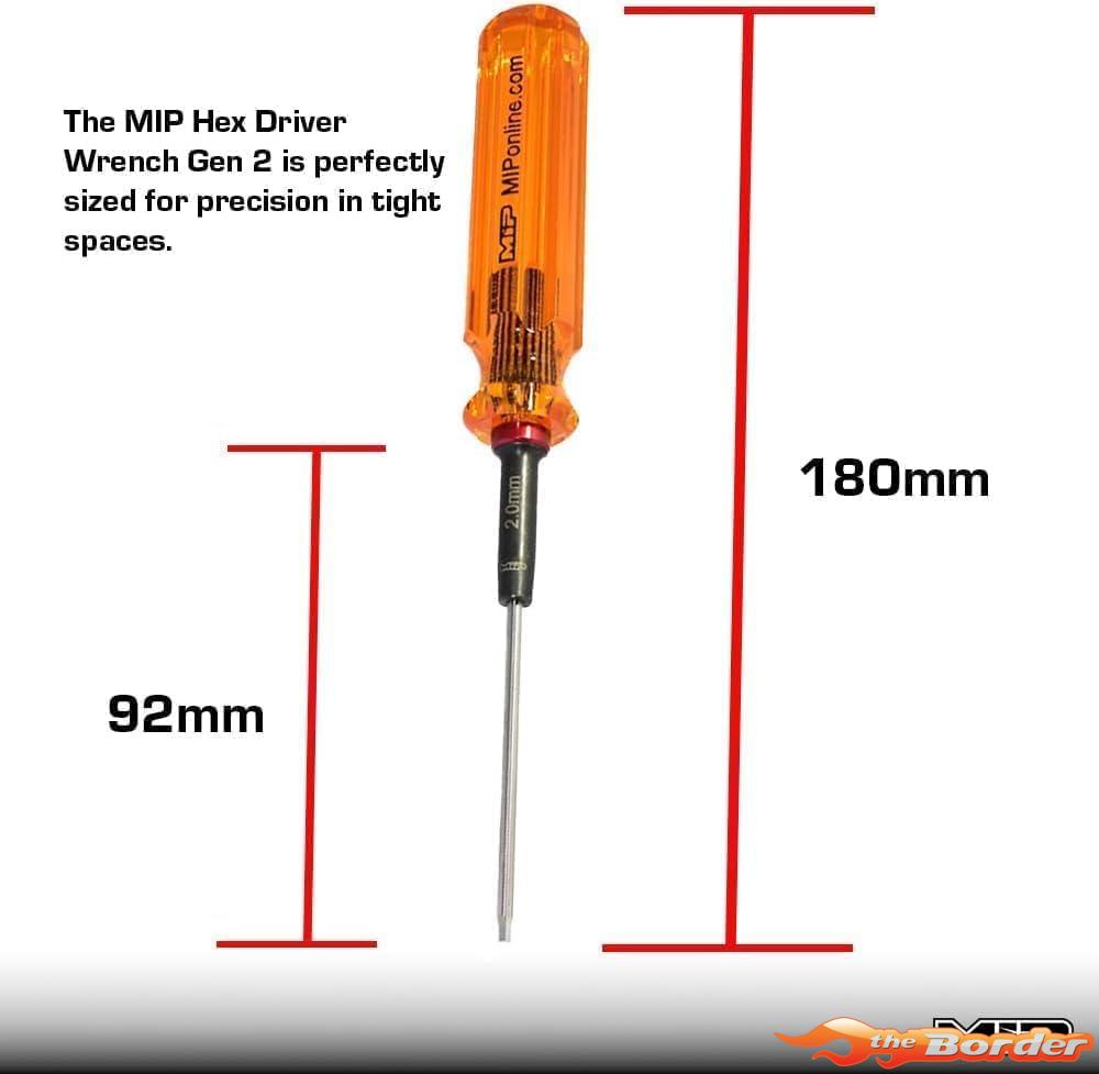 MIP Wrench Set Hex 1.5mm / 2.0mm / 2.5mm Gen2 MP9602 - Afbeelding 3