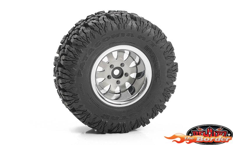 RC4WD 5-Lug Steel Wheels w/Beautfy Ring (Silver) 1.9 Beadlock Wheels (Z-W0327) (4) RC4ZW0327 - Afbeelding 7