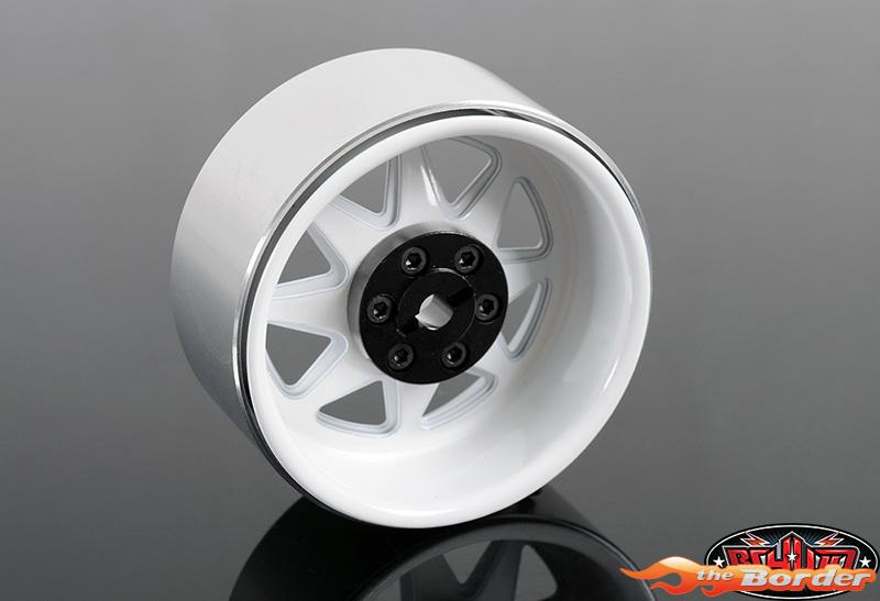 RC4WD 6-Lug Wagon Stamped Steel 2.2 Beadlock Wheels White (Z-W0130) (4) RC4ZW0146 - Afbeelding 7