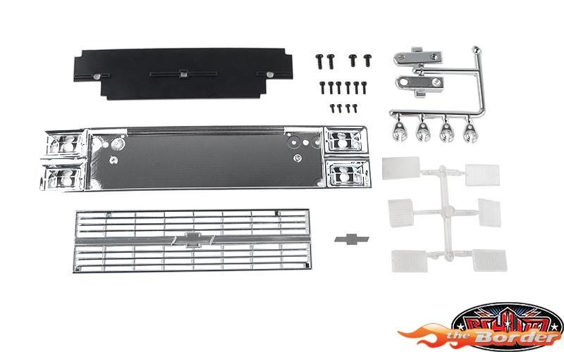 RC4WD Chrome Front Grille for Chevrolet Blazer & K10 RC4ZB0024 - Afbeelding 2