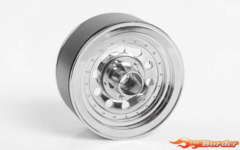 RC4WD Classic 10-Hole Chrome 1.9 Beadlock Wheels (Z-W0296) (4) RC4ZW0296 - Afbeelding 4