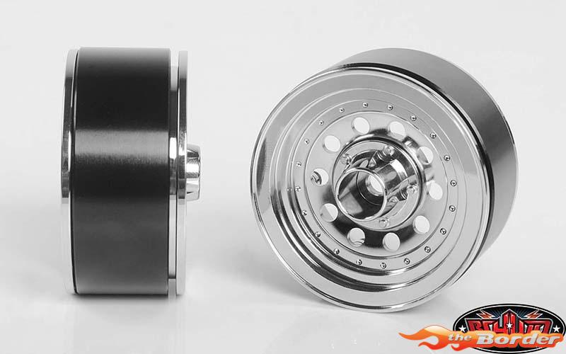 RC4WD Classic 10-Hole Chrome 1.9 Beadlock Wheels (Z-W0296) (4) RC4ZW0296 - Afbeelding 7