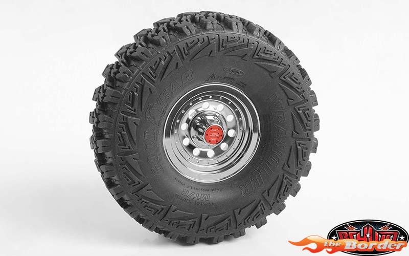 RC4WD Classic 10-Hole Chrome 1.9 Beadlock Wheels (Z-W0296) (4) RC4ZW0296 - Afbeelding 9