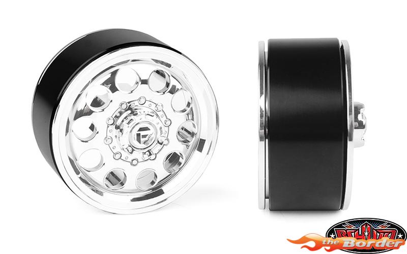 RC4WD Fuel Off-Road 1.9" FF31 Beadlock Wheels (Chrome, Front) (2) (Z-W0352) RC4ZW0352 - Afbeelding 5
