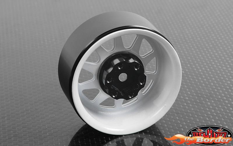 RC4WD OEM Stamped Steel 1.9 Beadlock Wheels White (Z-W0208) (4) RC4ZW0208 - Afbeelding 3