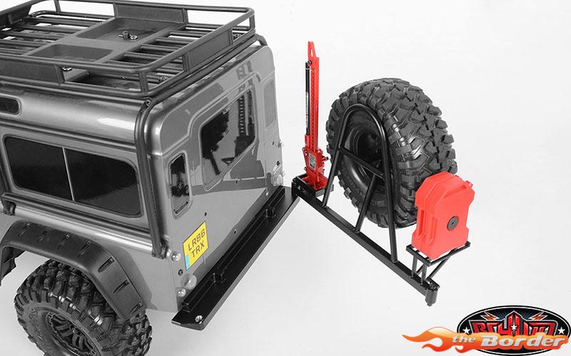 RC4WD Rear Swing Away Tire Carrier Bumper for Traxxas TRX-4 RC4ZS1868