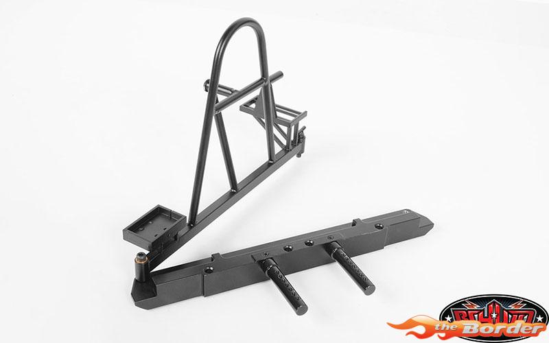 RC4WD Rear Swing Away Tire Carrier Bumper for Traxxas TRX-4 RC4ZS1868 - Afbeelding 3