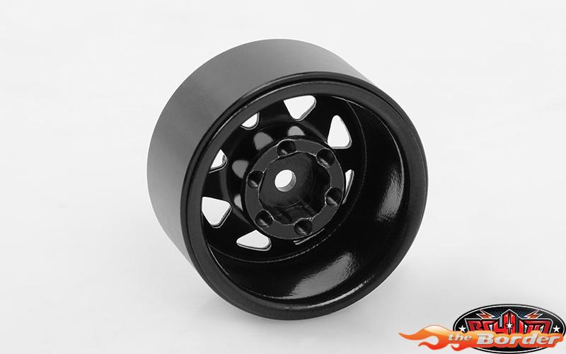 RC4WD Stamped Steel 1.0 Stock Beadlock Wheels (Black) (Z-W0229) (4) RC4ZW0229 - Afbeelding 3