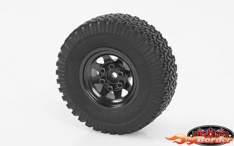 RC4WD Stamped Steel 1.0 Stock Beadlock Wheels (Black) (Z-W0229) (4) RC4ZW0229 - Afbeelding 5