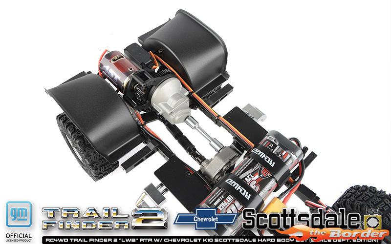 RC4WD Trail Finder 2 LWB RTR Chevrolet K10 Scottsdale Hard Body Set (Scale Dept. Edition) RC4ZRTR0071 - Afbeelding 3