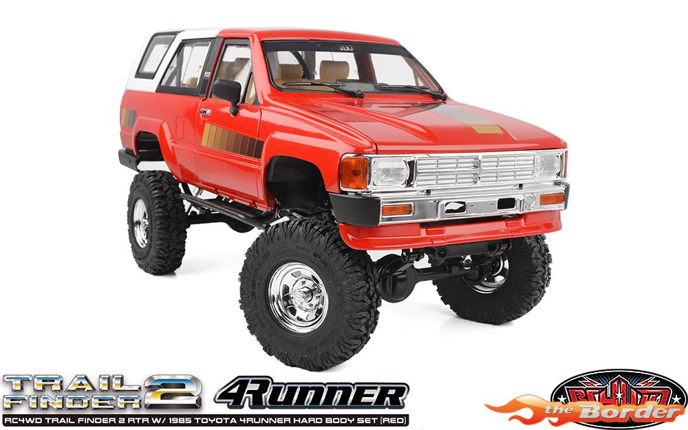 RC4WD Trail Finder 2 RTR 1985 Toyota 4Runner Hard Body Set (Red) RC4ZRTR0063