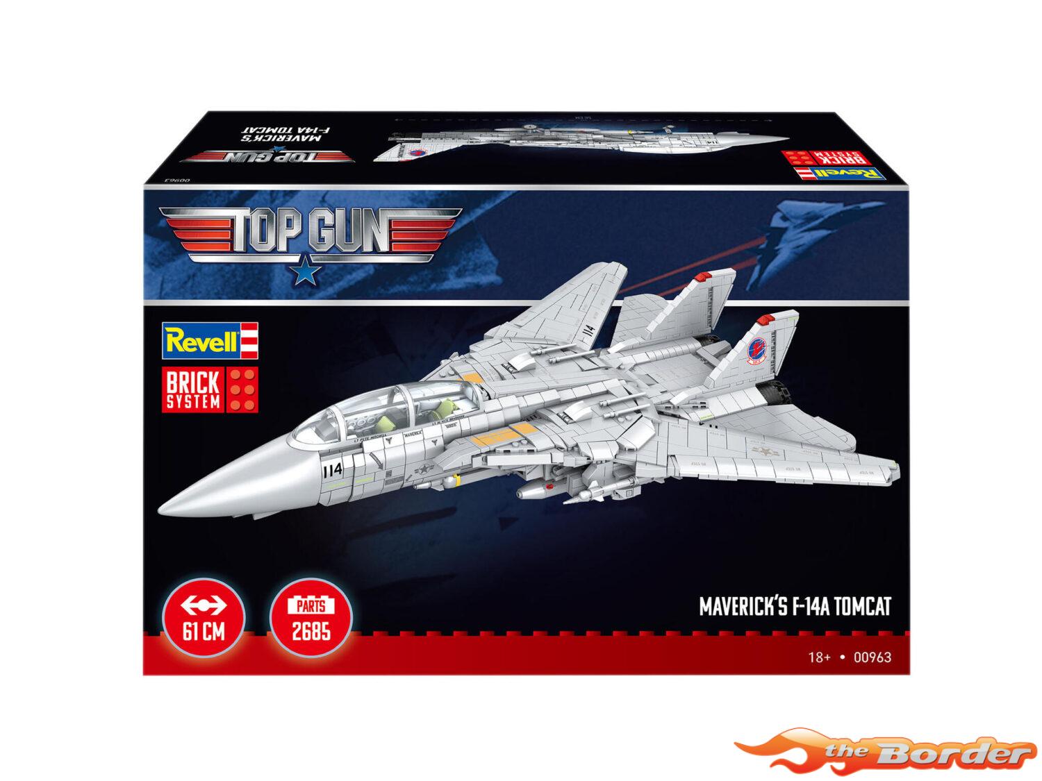 Revell Maverick's F-14A Tomcat "Top Gun" - Brick System Bouwstenenset 00963 - Afbeelding 14