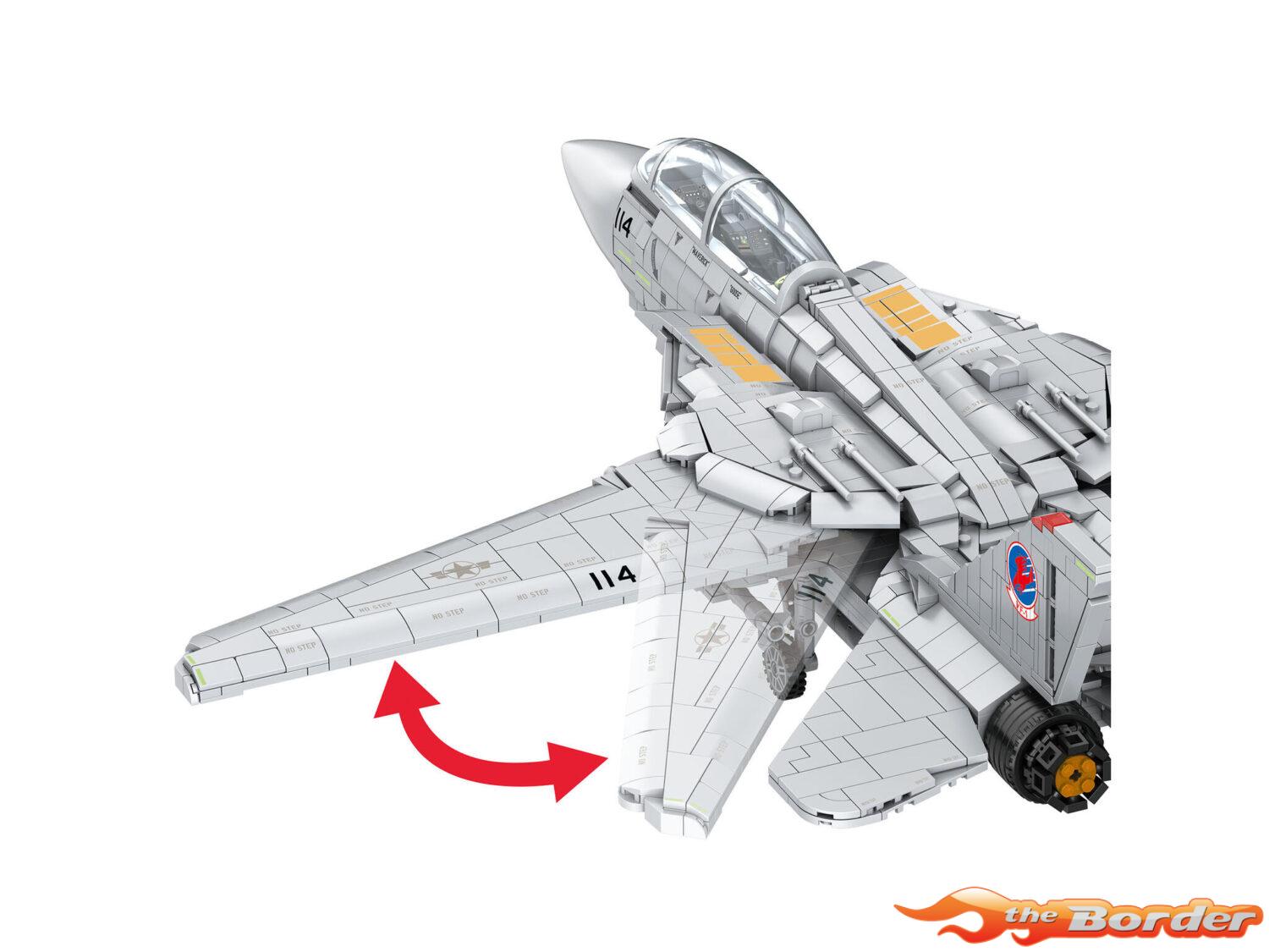 Revell Maverick's F-14A Tomcat "Top Gun" - Brick System Bouwstenenset 00963 - Afbeelding 4