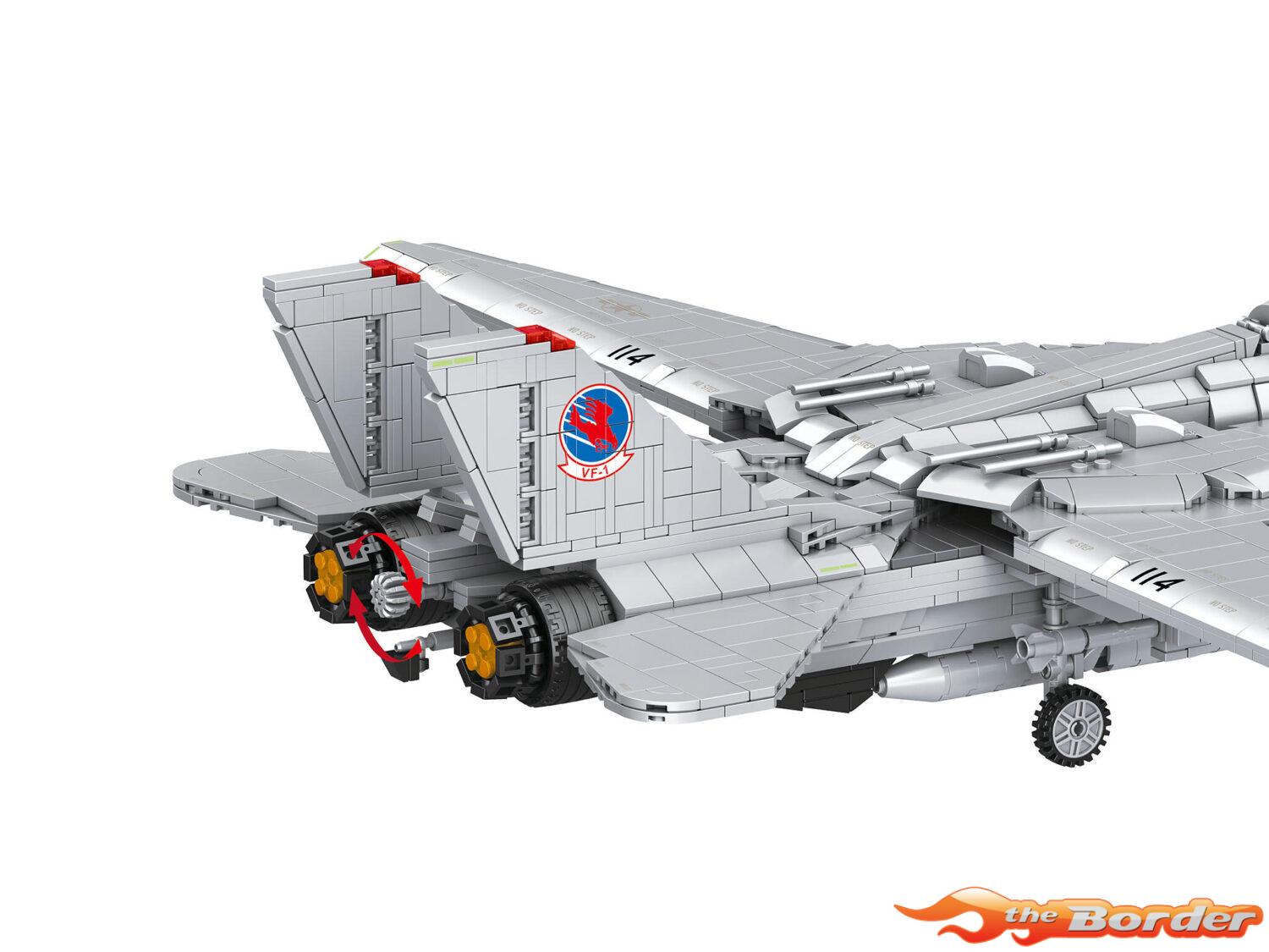 Revell Maverick's F-14A Tomcat "Top Gun" - Brick System Bouwstenenset 00963 - Afbeelding 5